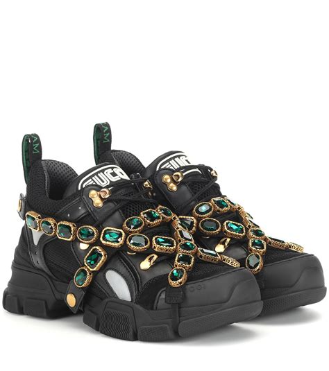 gucci flashtrek mens cheap|gucci jeweled sneakers price.